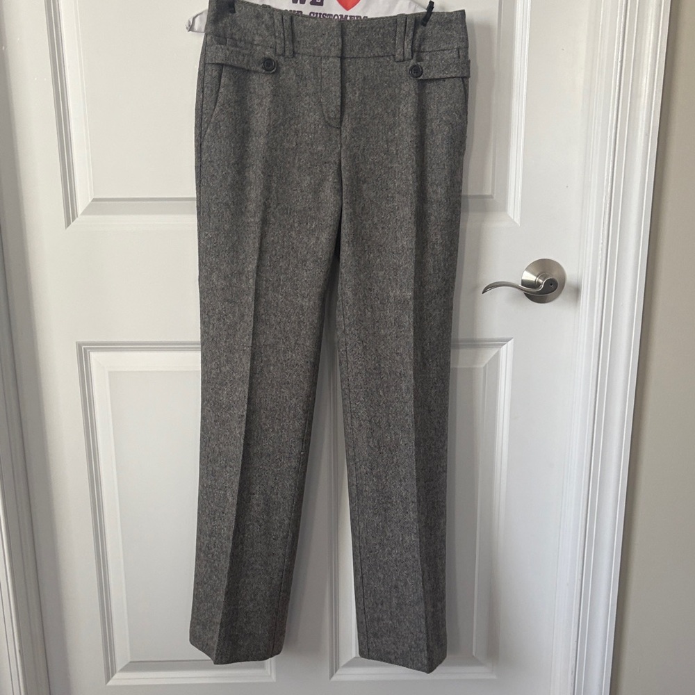 Ann Taylor Charcoal Signature Fit Pants